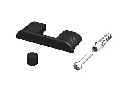 ALFER SET DI FISSAGGIO A PARETE COAXIS ACCIAIO/PLASTICA