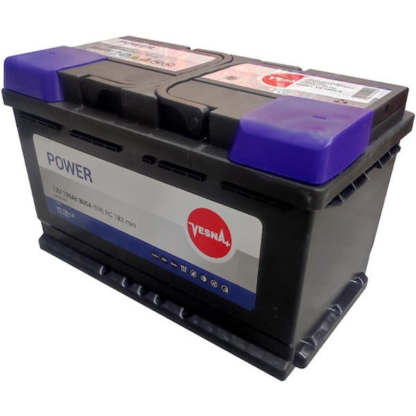 VESNA BATTERIA PER VEICOLI MOD. POWER VE100-L4 100AH 800A