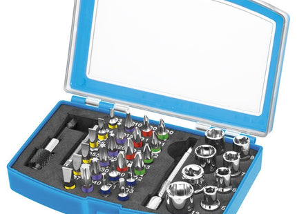 FERVI SET DI BUSSOLE CON INSERTI BITS E PORTAINSERTI DA 1/4" PZ35