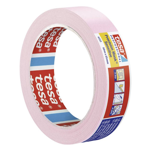 TESA NASTRO IN CARTA MASCHERATURA PRECISION MASK SENSITIVE ROSA