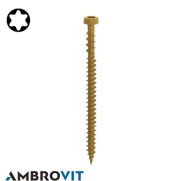 AMBROVIT VITE PER TERRAZZE TC TX A SCOMPARSA MARRONE D.MM 5,0X 80