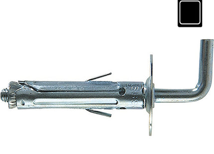 FISCHER  TASSELLI IN ACCIAIO CON GANCIO MEDIO SBS 9/ 2 K BLISTER PZ4