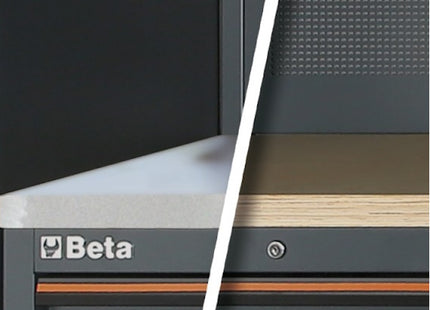 BETA C45PRO W/ ARREDO PRO W-3MT 2 MODULI+ARMADIO+CASSETTIERA GRIGIO