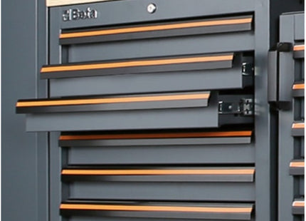 BETA C45PRO W/ ARREDO PRO W-3MT 2 MODULI+ARMADIO+CASSETTIERA GRIGIO