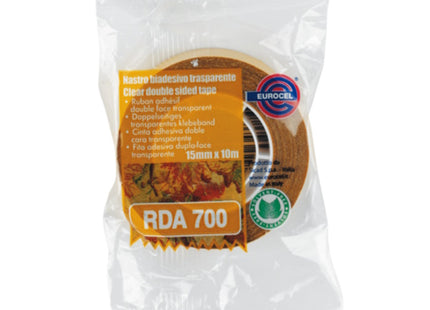 EUROCEL NASTRO BIADESIVO TRASPARENTE MM15X10MT ART.700 RDA