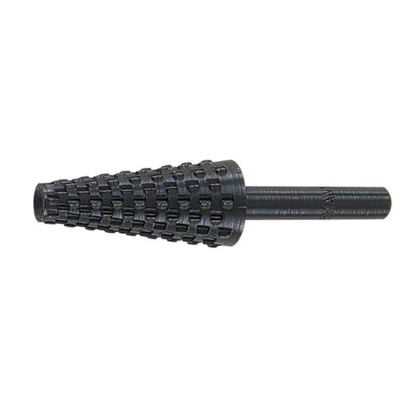 KRINO RASPA CONICA D.MM 6-15 PER LEGNO CON GAMBO CILINDRICO*