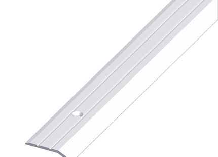 ALFER PROFILO DI CHIUSURA PIATTO ALLUMINIO ANODIZZATO ARGENTO MM30X5 MT2