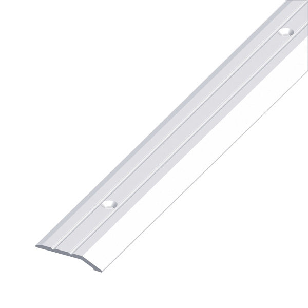 ALFER PROFILO DI CHIUSURA PIATTO ALLUMINIO ANODIZZATO ARGENTO MM30X5 MT2