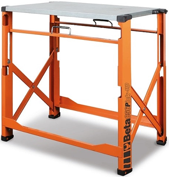 BETA C56PO BANCO DA LAVORO PIEGHEVOLE PIANO LAMIERA E GOMMA(A2024)