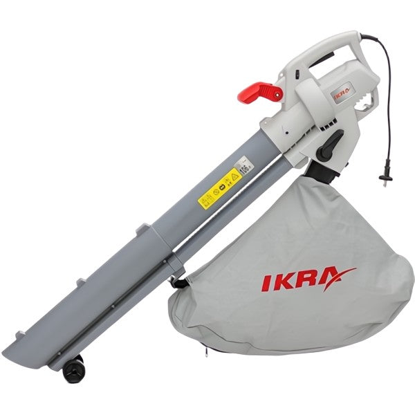 IKRA SOFFIATORE ASPIRATORE ELETTRICO IEBV3000 CON SACCO RACCOGLITORE