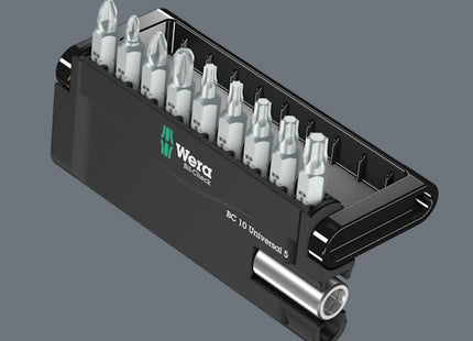 WERA SET INSERTI BIT-CHECK 10 UNIVERSAL 5 CON PORTAINSERTI