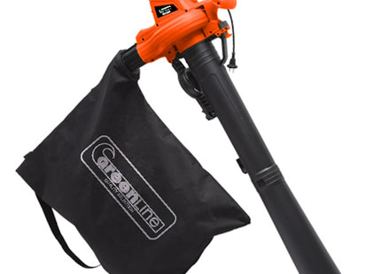 GREENLINE SOFFIATORE ASPIRATORE ELETTRICO GLE3000 CON SACCO RACCOGLITORE