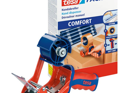 TESA DISPENSER STENDINASTRO MANUALE IN METALLO PER NASTRI FINO A MM50