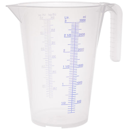 PRESSOL CARAFFA IN POLIPROPILENE GRADUATA TRASPARENTE