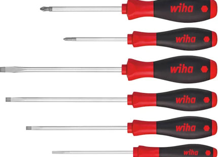 WIHA SERIE DI 6 GIRAVITI A TAGLIO E A CROCE MOD. SOFTFINISH