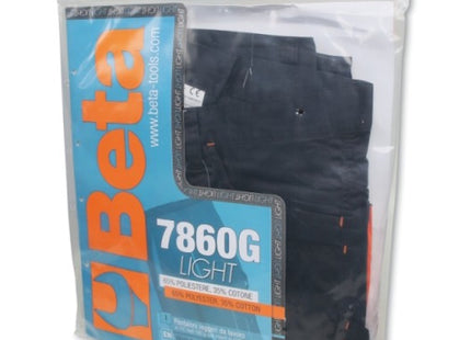 BETA  7860G PANTALONI DA LAVORO EASY TWILL COLORE GRIGIO