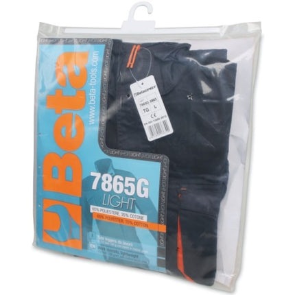 BETA  7865G TUTA DA LAVORO EASY TWILL COLORE GRIGIO