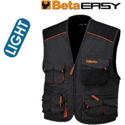 BETA  7867E GILET DA LAVORO LEGGERO COLORE GRIGIO TG.XS *