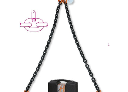 ROBUR PENDENTE PER SOLLEVAMENTO CATENA 2 BRACCI MT2 ART.8092 KG.1600