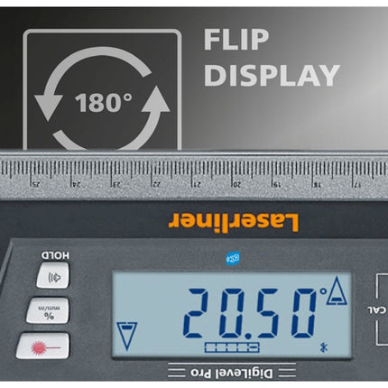 LASERLINER LIVELLA ELETTRONICA A BOLLA D'ARIA DIGITALE DIGILEVEL PRO