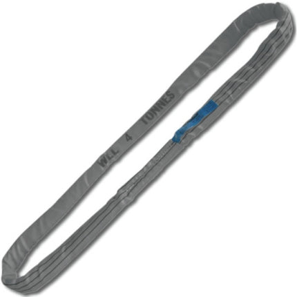 ROBUR FASCIA TONDA SOLLEVAMENTO ART.8177 WLL KG4000 GRIGIO MT4,0X65MM