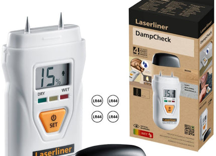 LASERLINER IGROMETRO MISURATORE DI UMIDITA' MATERIALI DAMPCHECK