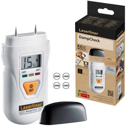 LASERLINER IGROMETRO MISURATORE DI UMIDITA' MATERIALI DAMPCHECK