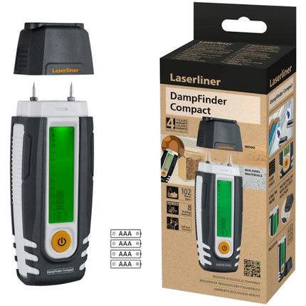 LASERLINER IGROMETRO MISURATORE DI UMIDITA' MATERIALI DAMPFINDER COMPACT