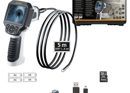 LASERLINER VIDEOISPETTORE COMPATTO CON SONDA DA MT5 VIDEOSCOPE XXL SET