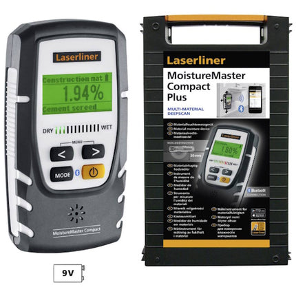 LASERLINER MISURATORE DI UMIDITA' DEI MATERIALI MOISTURE MASTER COMPACT*