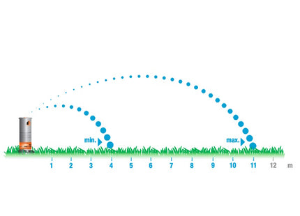 GARDENA 08203 IRRIGATORE POP-UP A TURBINA T200