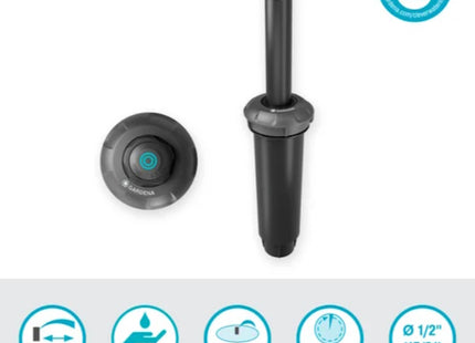 GARDENA 08232 IRRIGATORE POP-UP A TURBINA MD80