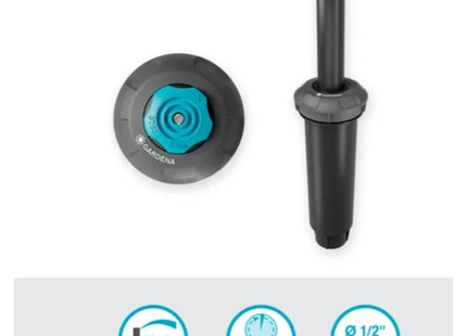 GARDENA 08243 IRRIGATORE POP-UP SD80 CON ATTACCO FILETTATO 1/2"