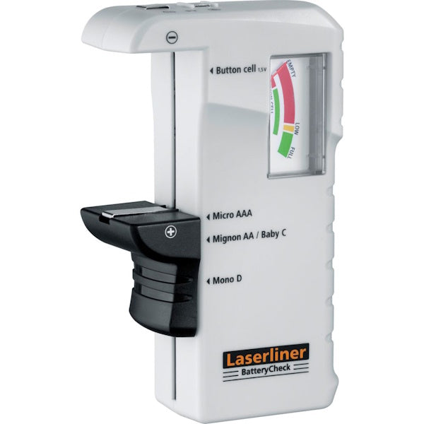 LASERLINER TESTER PER BATTERIE BATTERYCHECK DA 1,5 A 9V