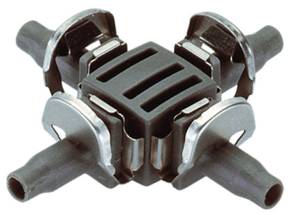 GARDENA 08334 RACCORDO A 4 VIE DA MM 4,6 (3/16")*