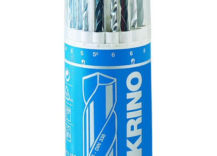 KRINO SERIE PUNTE HSS D.MM1-10+PUNTE DA MURO D.MM4-10 BOX PZ19