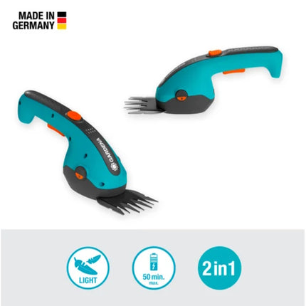 GARDENA 09884 FORBICE PER ERBA A BATTERIA CLASSICCUT LI
