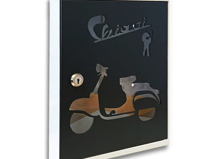 ALUBOX BACHECA CON 16 GANCI PER CHIAVI MIA SCOOTER