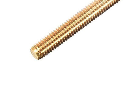 BARRA FILETTATA IN OTTONE DIN 975