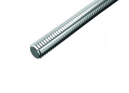 BARRA FILETTATA FERRO CLASSE 8.8 Z.BIANCA PASSO GROSSO DIN 976