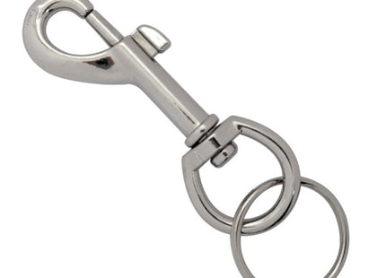 SILCA PORTACHIAVI A MOSCHETTONE GRANDE CON ANELLO