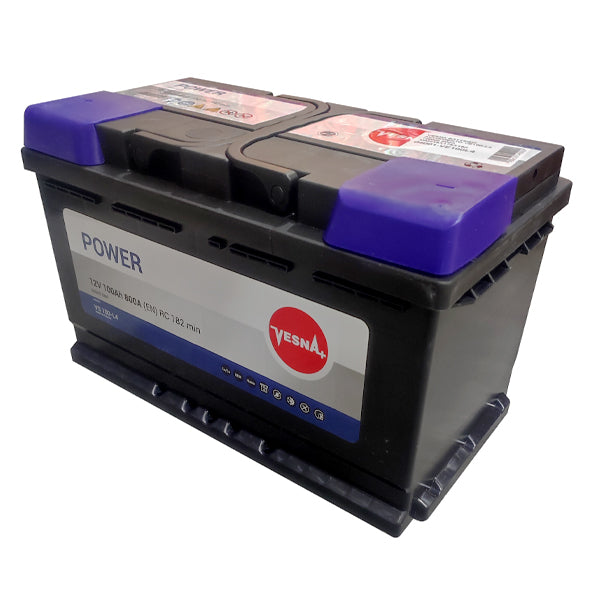 VESNA BATTERIA PER VEICOLI MOD. POWER VE100-L4 100AH 800A