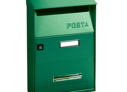 ALUBOX CASSETTA POSTALE MOD. EFFE COLORE VERDE