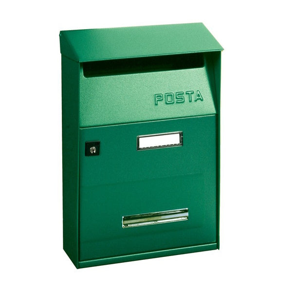 ALUBOX CASSETTA POSTALE MOD. EFFE COLORE VERDE