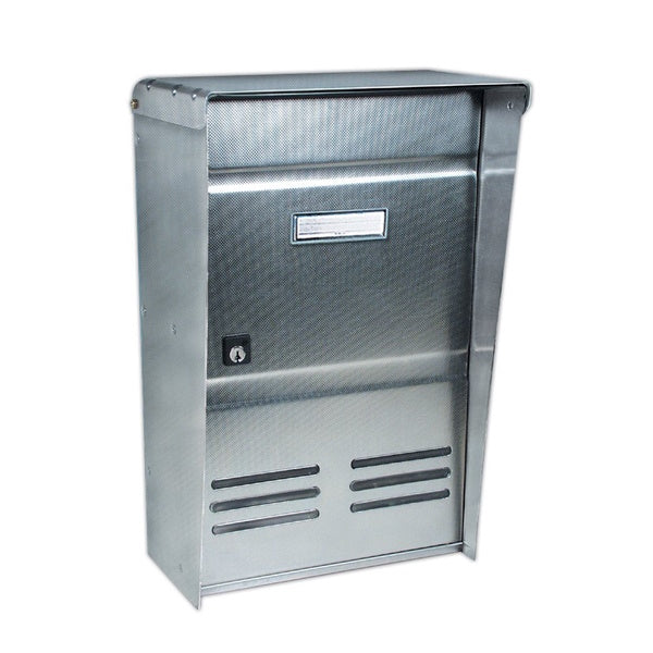 ALUBOX CASSETTA POSTALE MOD. DUBLO INOX TDL*