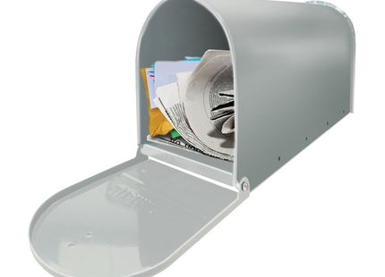 ALUBOX CASSETTA POSTALE MOD. TOPOLINO "USA MAIL" COLORE ARGENTO