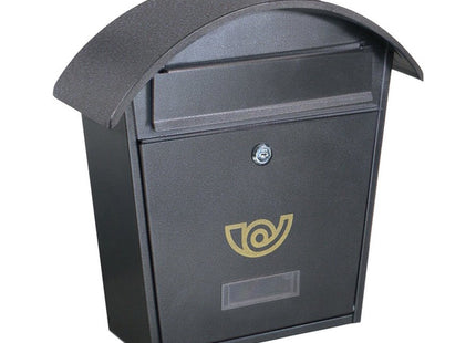 ALUBOX CASSETTA POSTALE MOD. CHALET COLORE GRIGIO