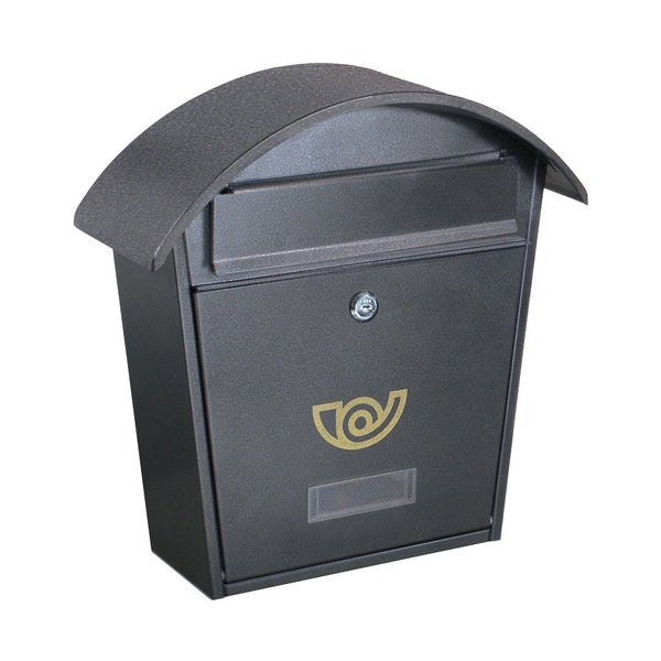 ALUBOX CASSETTA POSTALE MOD. CHALET COLORE GRIGIO