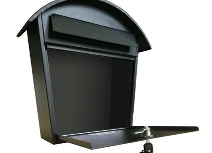 ALUBOX CASSETTA POSTALE MOD. CHALET COLORE GRIGIO