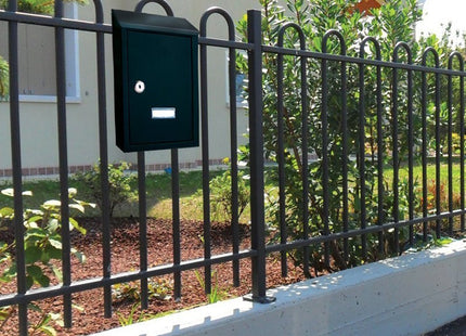 ALUBOX CASSETTA POSTALE MOD. PRIMA COLORE NERO